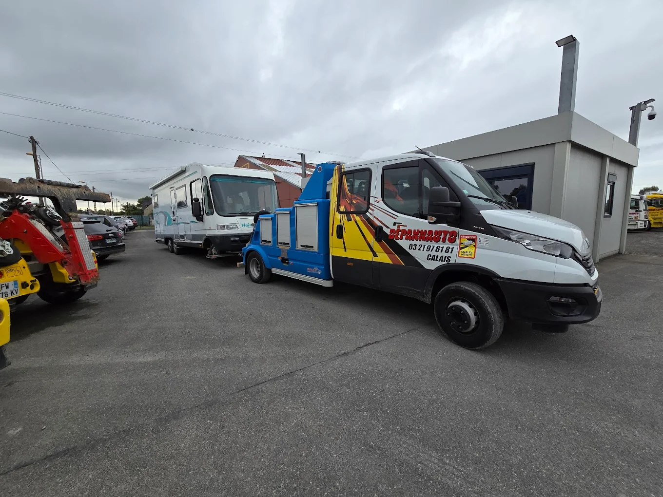 Dépannage pneu crevé - intervention 2